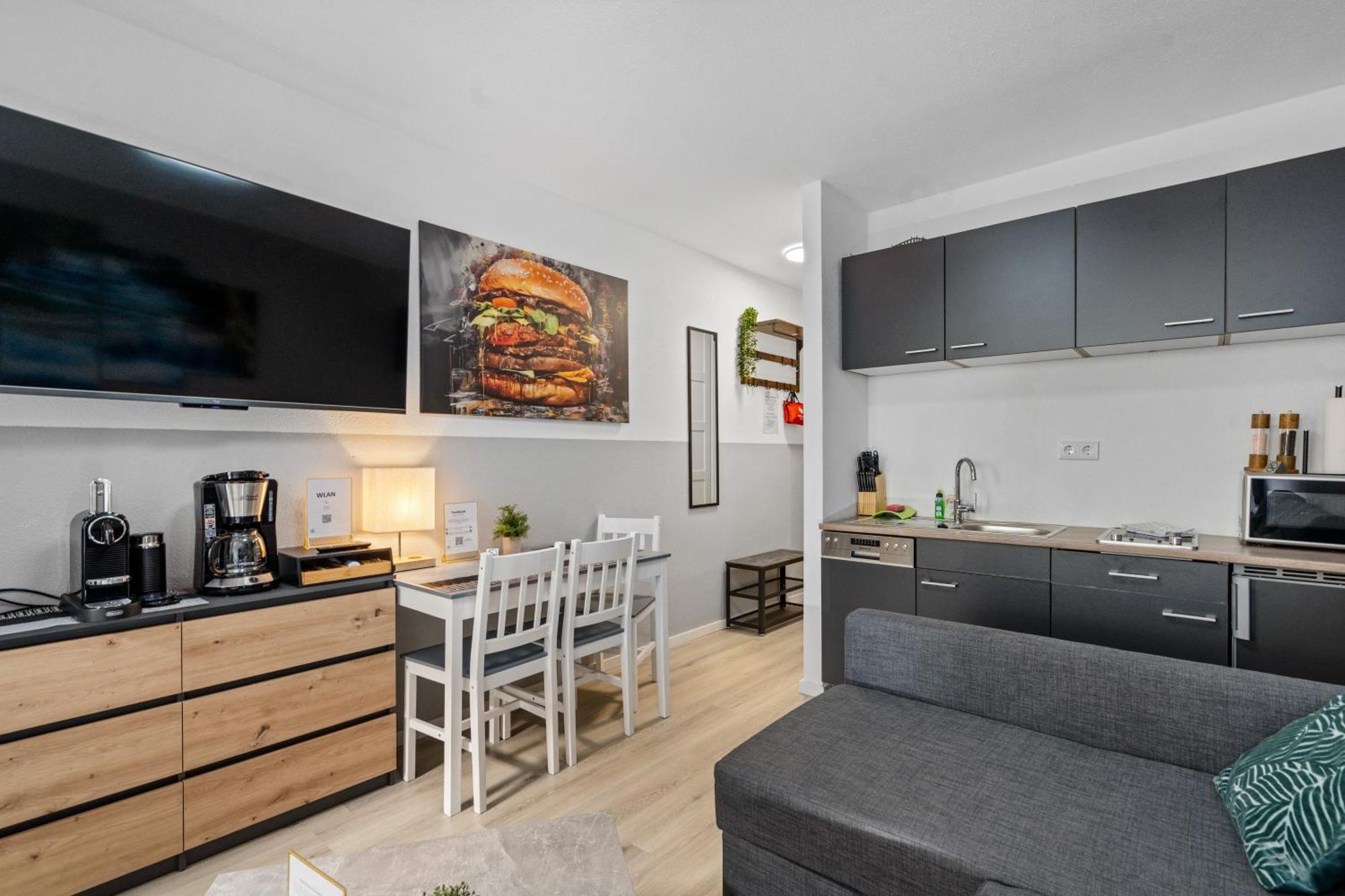 Messe, Monteure, Budget - Einfache Komfortable 2 Personen Wohnung Duisburg Exterior photo